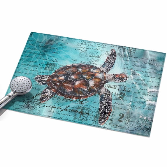 Area Rug 2x3ft Ocean Sea Turtle Washable Area Rugs for Living Room ...