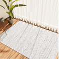thumbnail image 1 of Area Rug - 3*5 Ultra-Thin Washable Rug, Moroccan Living Room Rug, Boho Rug Geometric, Non-Slip Non-Shedding Carpet for Kitchen Bedroom Black, 1 of 6