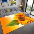 thumbnail image 1 of Area Rug 3D Sunflower Carpet Non-slip Floor Mat Bedroom Living Room Large Area Rugs Home Decor Flora, 1 of 7