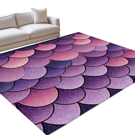Area Rug 3x5ft Ombre Pink Texture Washable Area Rugs for Living Room Abstract Wave Non Slip Floor Carpet Mat for Kitchen Entryway Bathroom Office Home Decor