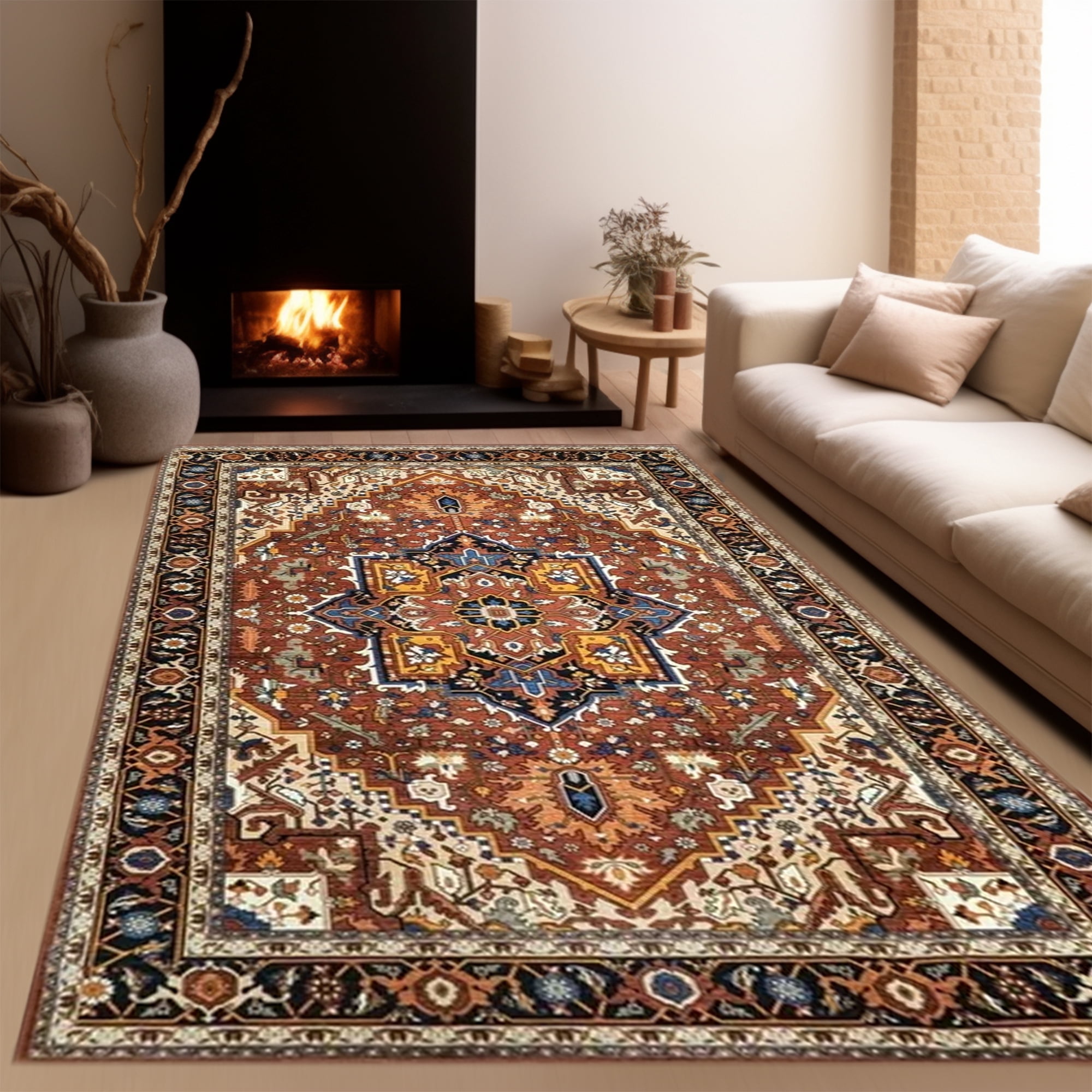 https://i5.walmartimages.com/seo/Area-Rug-4x6-ft-Low-Pile-Machine-Washable-Vintage-Rugs-Living-Room-Non-Slip-Backing-Non-Shedding-Indoor-Floor-Carpet-Bedroom-Kitchen-Laundry-Home-Off_1229800d-670a-4618-8d19-033a2cea32b0.abd8cee0808a4e5bb4396b06a5ca11a1.jpeg