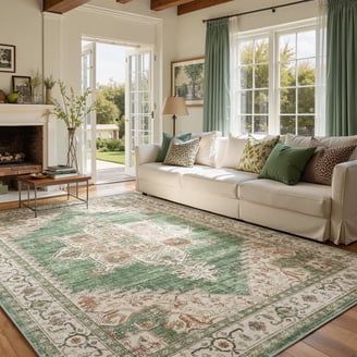 Emerald Green Rug