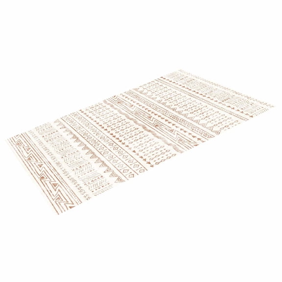 Area Rug, 6 x 9 ft Large Washable Rug, Non-Slip and Tear-Resistant Soft Carpet, Pet & Child Friendly Modern Area Rugs, Indoor Mat for Bedroom, Office,