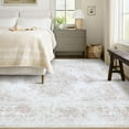 thumbnail image 1 of Area Rug 6x9 Living Room Rug, Machine Washable Vintage Distressed Medallion Rug Non-Slip Soft Low Pile Large Indoor Rugs for Bedroom Kitchen Dining Room Office, 1 of 7