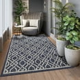 thumbnail image 1 of Area Rug 7'10x10'2 Modern Indoor Outdoor Rug Waterproof Patio Rug Camping RV Throw Rugs Geometric Area Rug for Backyard Deck Picnic Porch Beach, 1 of 7