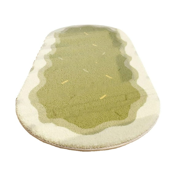 Area Rug for Bedroom 16x48 Inch Plush Shag Rug Velvet Soft Bedroom Carpet - Non-Slip Faux Wool Area Rugs, Machine Washable Runner for Room, Dorm, Modern Home Decor