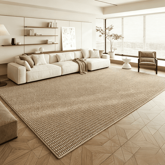 Area Rug Dirt Trapper Non-Slip Washable Floor Rug, Dirt Resistant & Absorbent Indoor Rug, Low Profile Soft Rug for Entryway, Living Room, Bedroom