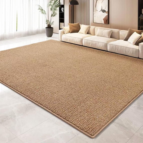 Area Rug Dirt Trapper Non-Slip Washable Floor Rug, Dirt Resistant & Absorbent Indoor Rug, Low Profile Soft Rug for Entryway, Living Room, Bedroom