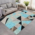 thumbnail image 1 of Area Rug Geometric Carpet Area Rugs Bedroom Mat Non-slip Floor Rug Decor Boho Carpet for Living Room, 1 of 7