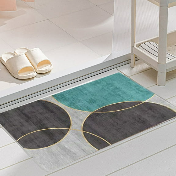 Area Rug Home Carpet Front Door Carpet Super Absorbent Quick Drying Rubber Backing Non-slip Floor Mat Washable Super Soft Bathtub Carpet Bathroom Carpet Carpet