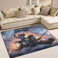 thumbnail image 1 of Area Rug Indoor 63"x48"in Non-Slip Wear Resistant Floor Mats Soft Large Carpets for Living Room Bedroom Home Decor Fox Pirate, 1 of 7