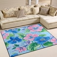 thumbnail image 1 of Area Rug Indoor 63"x48"in Non-Slip Wear Resistant Floor Mats Soft Large Carpets for Living Room Bedroom Home Decor Inspired Floral Pattern, 1 of 7