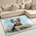 thumbnail image 1 of Area Rug Indoor 63"x48"in Non-Slip Wear Resistant Floor Mats Soft Large Carpets for Living Room Bedroom Home Decor Resting Puppy, 1 of 7