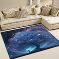 thumbnail image 1 of Area Rug Indoor 80"x58"in Non-Slip Wear Resistant Floor Mats Soft Large Carpets for Living Room Bedroom Home Decor A Beautiful Tree Of Life, 1 of 7