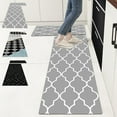 thumbnail image 1 of Area Rug Kitchen Mat 3pcs Kitchen Rugs Cushioned Kitchen Mats For Floor Non Slip Standing Desk MatWaterproofing Kitchen Rug Set Machine Washable For Kitche Floor Office for Home Decor, 1 of 8