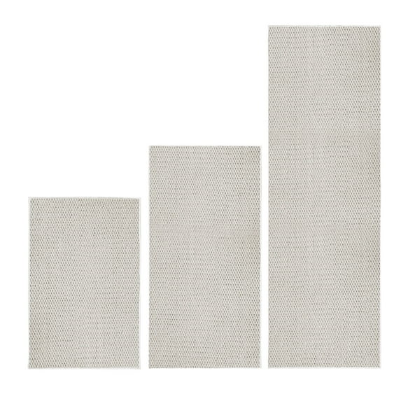 Area Rug Large Size Burlaps Rug 3pc Simples Solid Color Indoor Outdoor Doormat Thick Non Slip And Comf For Kitchen Office Etc Oil And Wear Resistants Easy Dry Clean for Home Decor