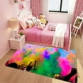 thumbnail image 1 of Area Rug Living Room Carpet for Girls Kids Bedroom Bedside Anti-Slip Colorful Large Area Rugs Room, 1 of 7