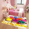 thumbnail image 1 of Area Rug Living Room Carpet for Girls Kids Bedroom Bedside Anti-Slip Colorful Large Area Rugs Room, 1 of 7