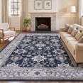 thumbnail image 1 of 6'x9' Area Rugs for Living Room ,Washable Large Vintage Boho Non Slip Rug- Oriental Traditional Farmhouse Carpet for Bedrooms, Dining Room, Home Office, Laundry Room., 1 of 11