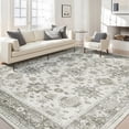 thumbnail image 1 of 8'x10' Area Rugs for Living Room, Washable Large Vintage Boho Non Slip Rug- Oriental Traditional Farmhouse Carpet for Bedrooms, Dining Room,, Home Office, Laundry Room., 1 of 11