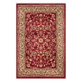 Traditional Motif Rug Design Area Rug Marash Red 31 in x 48 in Traditional Design with Floral ...