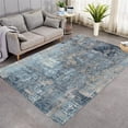 thumbnail image 1 of Area Rug Nordic Modern Carpets for Living Room Bedroom Large Area Rugs Geometric 3D Printed Carpet H, 1 of 7
