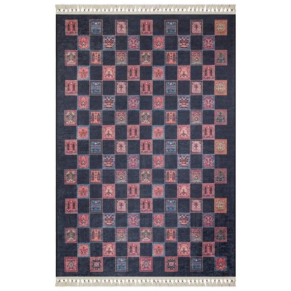 Rhombus Pattern Area Rug
