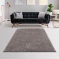 thumbnail image 1 of Area Rug, Shag, Grey, 5x7', Soft Pile For High Traffic, Easy Cleaning With Vacuum Shag , High-traffic Gratifying, To Clean By Spot, 1 of 2