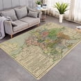 thumbnail image 1 of Area Rug World Map Carpet Kids Bedroom Playing Mat Living Room Large Area Rug Playroom Educational A, 1 of 7