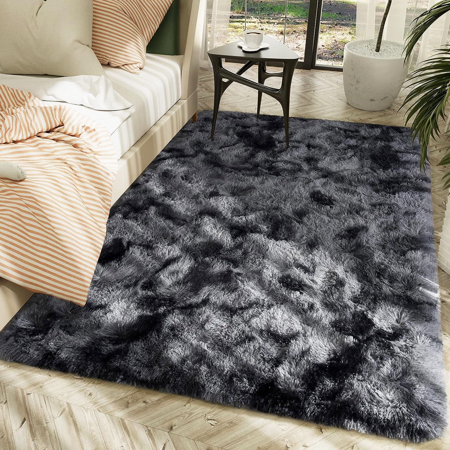 Area Rug for Bedroom,ZPL 5ft x 8ft Large Floor Rug Fluffy Rug ,Soft