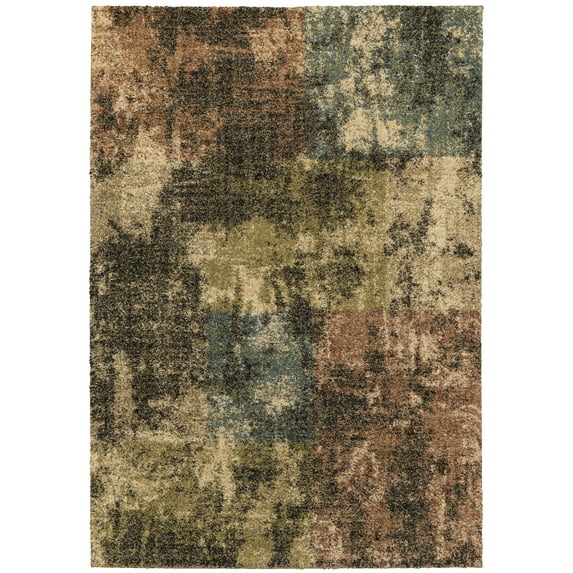 Sphinx Kendall Area Rug 049H1 Contemporary Multi Vintage Distressed