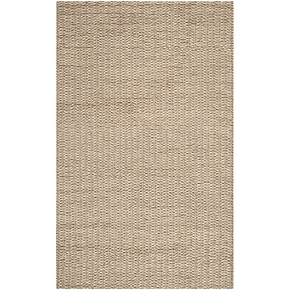 Area Rug in Beige and Brown (10 ft. L x 8 ft. W)