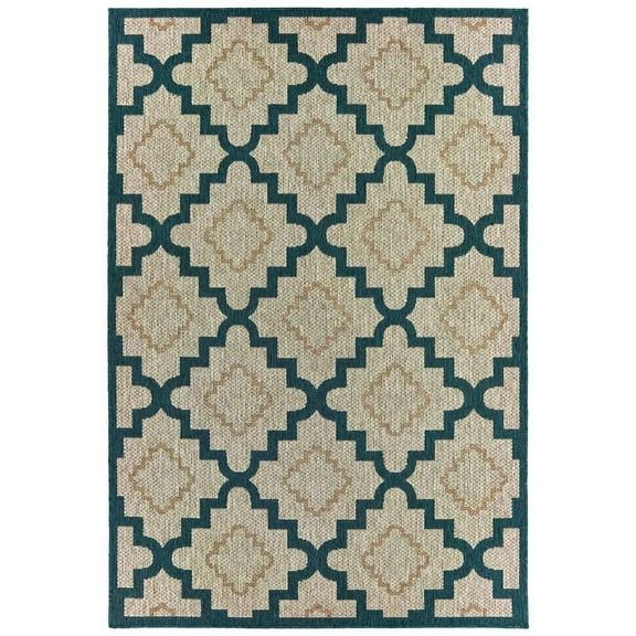 Oriental Weavers Latitude Area Rug 804I3 Gray 6' 7" x 9' 2" Rectangle