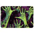 Area Rugs 2'×3' NonSlip Door Mat, Halloween Zombie Hand Decor Soft