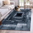 thumbnail image 1 of Area Rugs 2.7'x5', 3D Optical Illusion Carpet for Living Room Bedroom Dining Room, Visual Trap Looks Like Holes Blue Throw Kitchen Rugs Non Slip Washable Rectangle Indoor Outdoor Rugs, 1 of 8