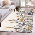 thumbnail image 1 of Area Rugs 2.7'x5', Spring Floral Carpet for Living Room Bedroom Dining Room, Farmhouse Flowers Elegant Pastoral Throw Kitchen Rugs Non Slip Washable Rectangle Indoor Outdoor Rugs, 1 of 8