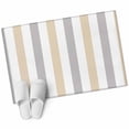 thumbnail image 1 of Area Rugs 2x3,Classical Beige Grey Striped Non Slip Washable Rug Indoor Carpet Soft Floor Rugs for Home Living Room Bedroom Dining Room Office, 1 of 9