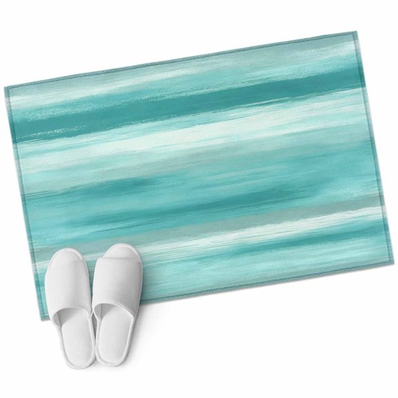 Area Rugs 2x3, Mint Green Gradient Texture Non Slip Washable Rug Indoor Carpet Soft Floor Rugs for Home Living Room Bedroom Dining Room Office