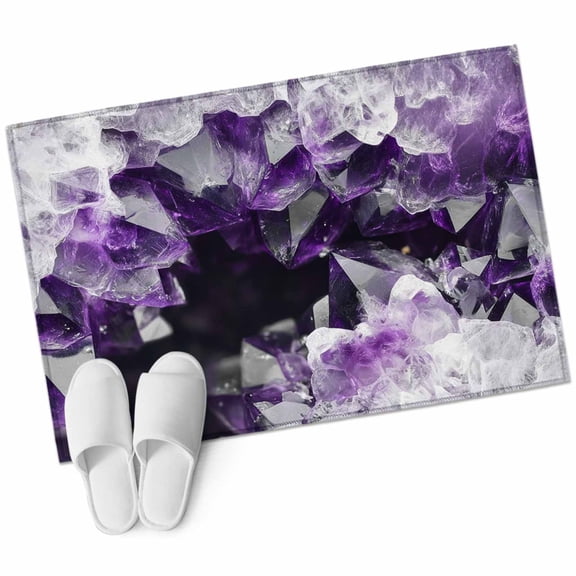 Area Rugs 2x3, Natural Wild Crystal Agate Stone Non Slip Washable Rug Indoor Carpet Soft Floor Rugs for Home Living Room Bedroom Dining Room Office