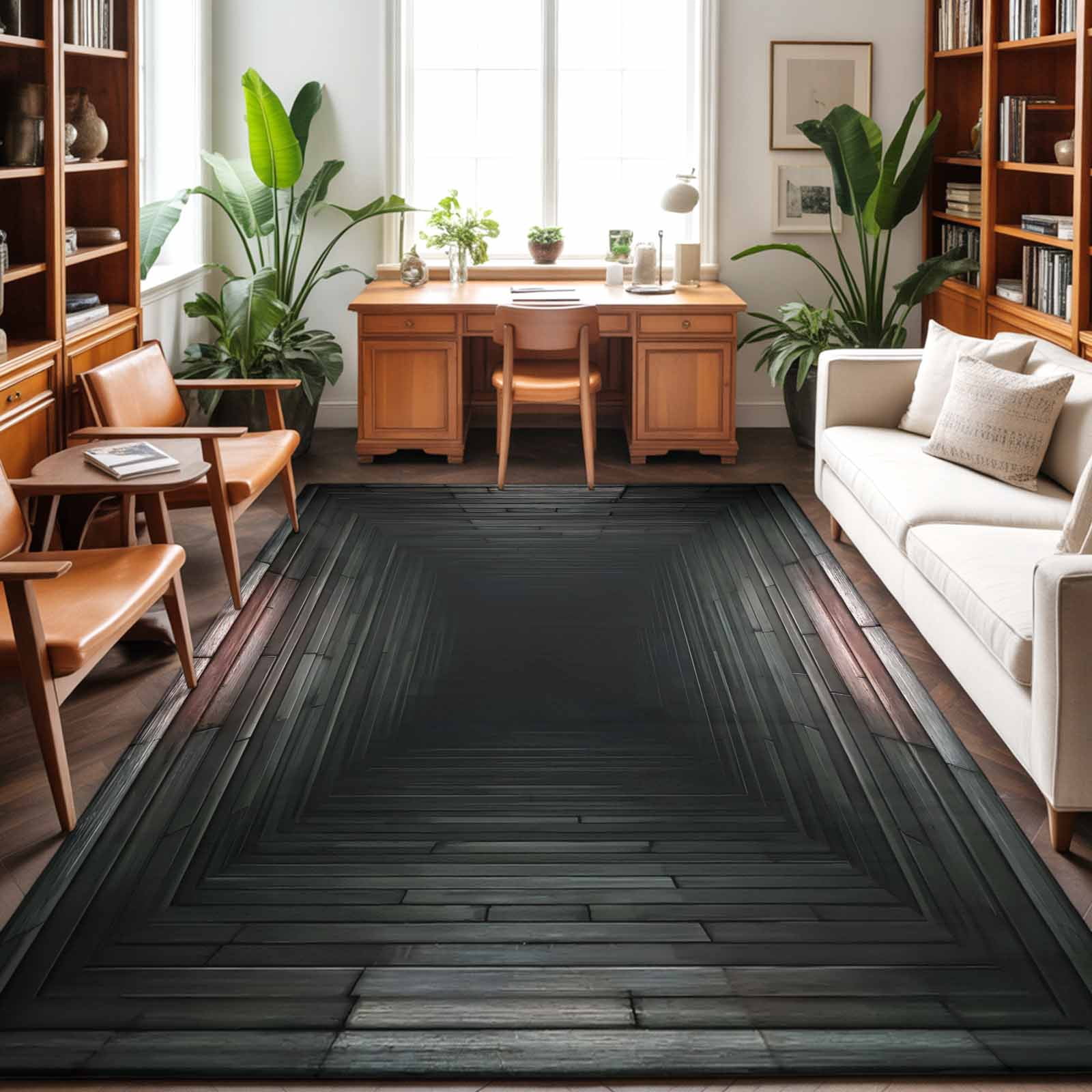 Area Rugs 3'x5', 3D Optical Illusion Carpet Runner Indoor Outdoor Rugs ...