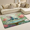 thumbnail image 1 of Area Rugs 36"x24" Indoor Non-Slip Wear Resistant Floor Mats Soft Large Carpets for Living Room Bedroom Home Decor Washable Rug The Graceful Hummingbird, 1 of 7