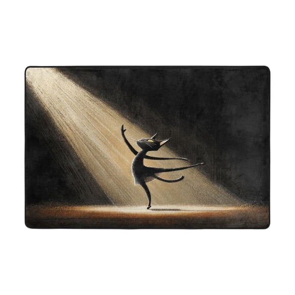 Area Rugs 36"x24" Indoor Non-Slip Wear Resistant Floor Mats Soft Large Carpets for Living Room Bedroom Home Decor Washable Rug Dance in The Dark