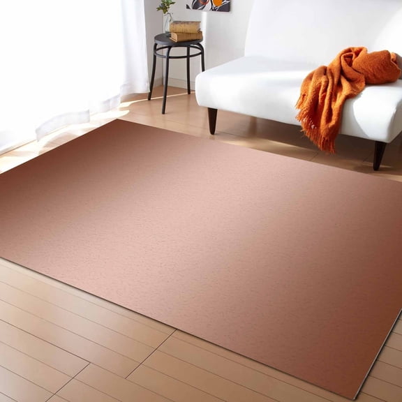 Area Rugs 4x6 Ft Maroon Brown Ombre Solid Color Gradient Modern Art Non-Slip Washable Rug Indoor Rug Floor Mats Non Shedding Carpet for Living Room Bedroom Dining Room Home Decor