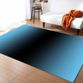 thumbnail image 1 of Area Rugs 4x6 Ft Ombre Abstract Gradient Blue and Gray Non-Slip Washable Rug Indoor Rug Floor Mats Non Shedding Carpet for Living Room Bedroom Dining Room Home Decor, 1 of 8