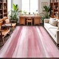 thumbnail image 1 of Area Rugs 5'x7', Pink Grey Carpet Runner Indoor Outdoor Rugs Home Decor Aesthetic, Abstract Art Oil Painting Blue Ombre Non Slip Mats Washable Accent Rug for Living Room Bedroom, 1 of 8