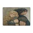 thumbnail image 1 of Area Rugs 72"x48" Indoor Non-Slip Wear Resistant Floor Mats Soft Large Carpets for Living Room Bedroom Home Decor Washable Rug Kingdom Soldier Couple, 1 of 7