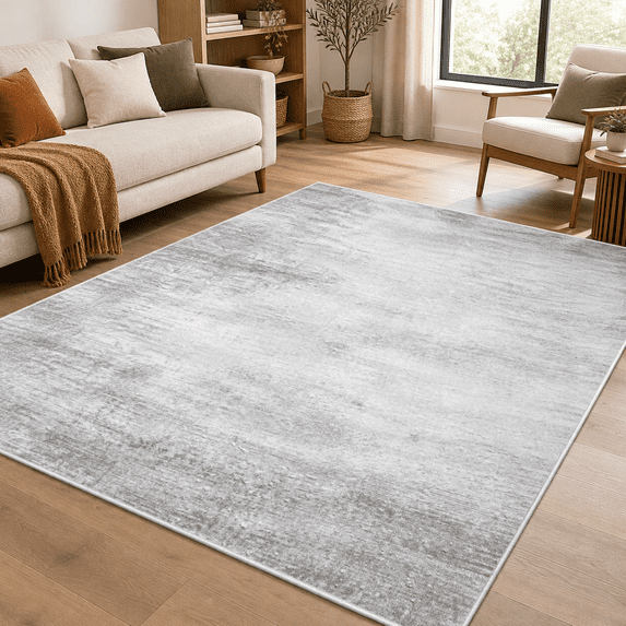 Area Rugs 9x12 Living Room: Washable Rug Modern Abstract Large Soft Non ...