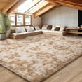 thumbnail image 1 of Fluffy Area Rugs for Living Room, Soft Shag Rug for Bedroom, Non-Slip Fuzzy Carpet, Machine Washable Plush Indoor Rug for Kids Room Nursery Home Decor, 1 of 7