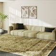 thumbnail image 1 of Area Rugs For Bedroom Rugs 5x7ft Rugbotanical Thin Stain-Resistant Carpet For Dining Room Under Table Kids Room Nursery Washable Stain Resistant Area Rug For Living Room Entryway Home Decor Brown, 1 of 11