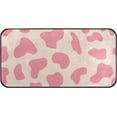 thumbnail image 1 of Area Rugs Carpet for Bedroom Floor Kitchen Rugs Pink Cow Spot Door Mat Bedside Runner Rug Living Room Washable Non Slip 39×20in, 1 of 7